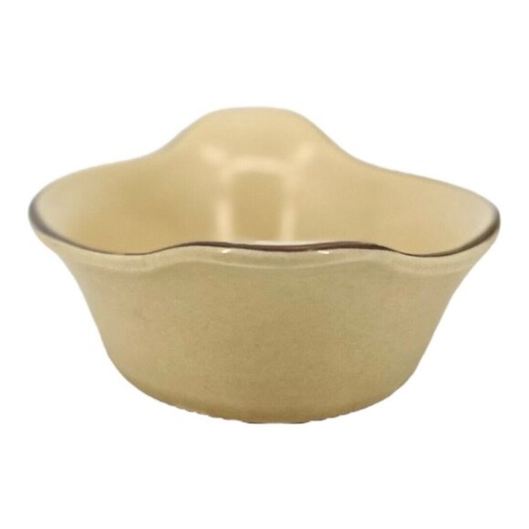 Vintage Pfaltzgraff Au Gratin Baker Dish Stoneware Village Pattern #265 Set Of 2 - Picture 5 of 9